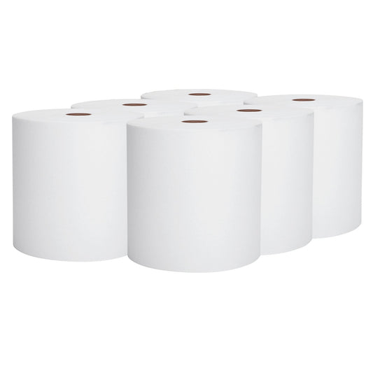 Scott Paper Towels, Hardwound, Continuous Roll, 8" x 950'