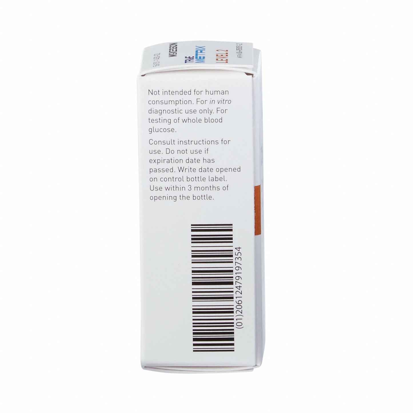 McKesson True Metrix Blood Glucose Testing, Control Solution, 3 mL, Level 2