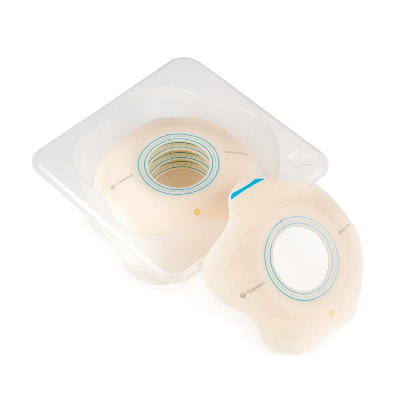 BARRIER, OSTOMY SENSURA MIO CLICK 2PC BLU 1 9/16" (5/BX)