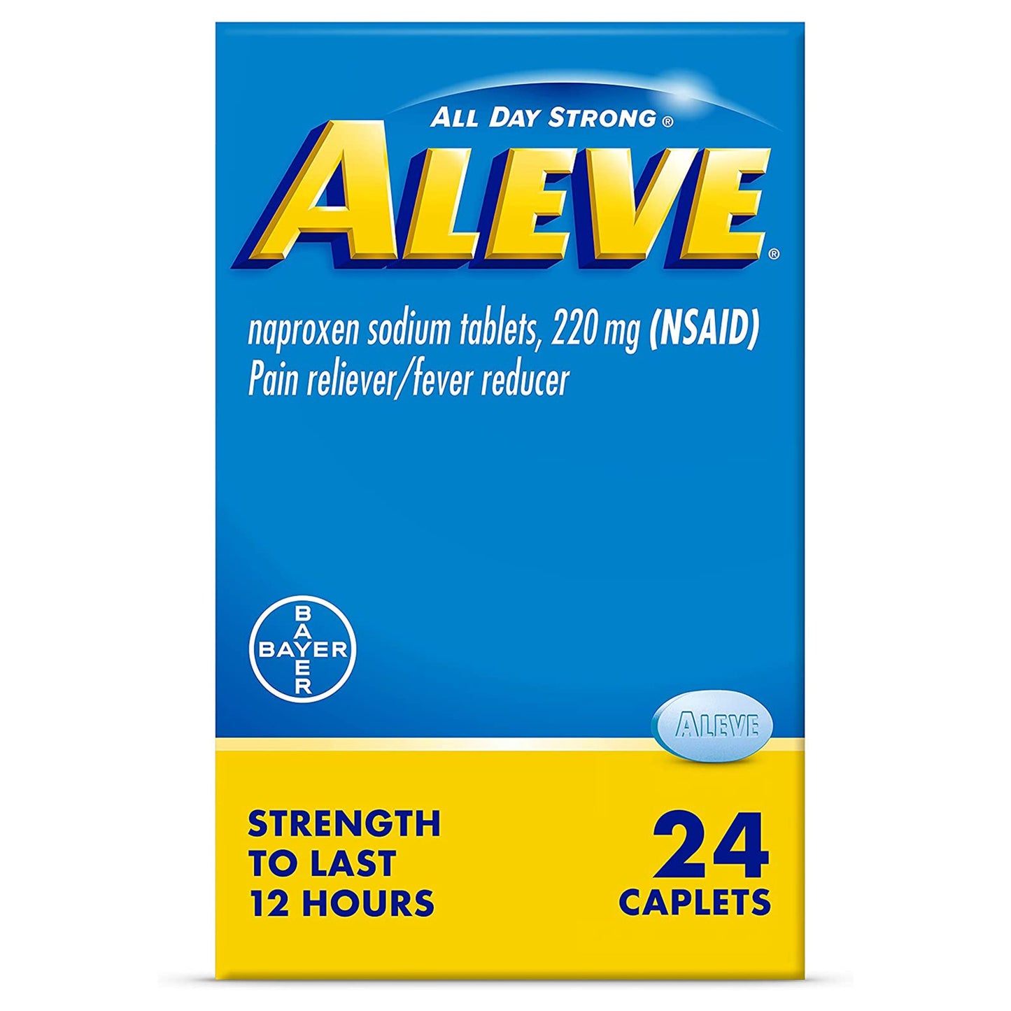 ALEVE, CAP 220MG (24/BT)