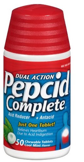 PEPCID COMP, TAB 800-10-165MG CHEW (50/BT 36BT/CS) J&JOTC