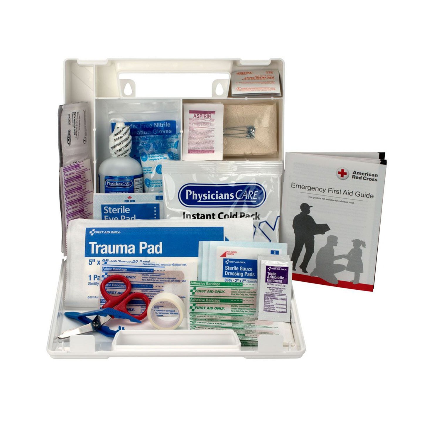 First Aid Kit First Aid Only 25 Person Plastic Case