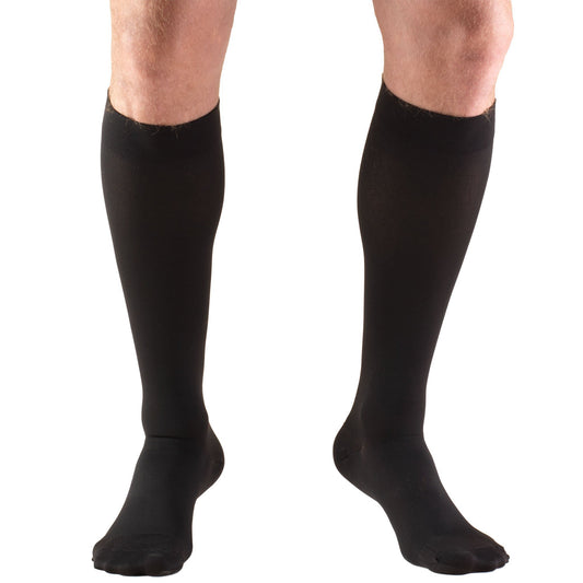 STOCKING, COMPRSN 20-30KNEE-HIBLK 2XLG CLOSED TOE