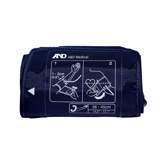 Reusable Blood Pressure Cuff Accufit® 36 to 45 cm Arm Nylon Cuff Large Cuff