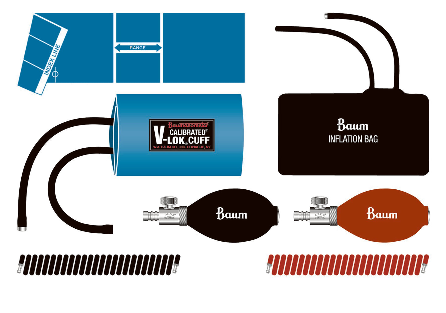 Bulb and Air-Flo® Blood Pressure Unit Inflation Bulb & Valve