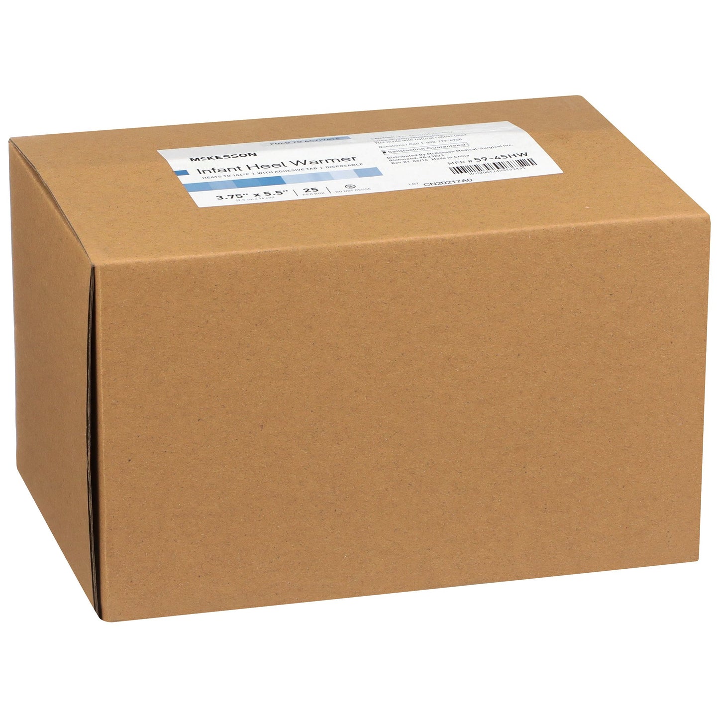 WARMER, HEEL INF 3.75"X5.5" LF(25/BX 4BX/CS)