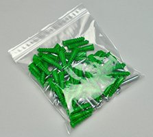 Elkay Plastics Single Track Zipper Bag, 10 x 12 Inch