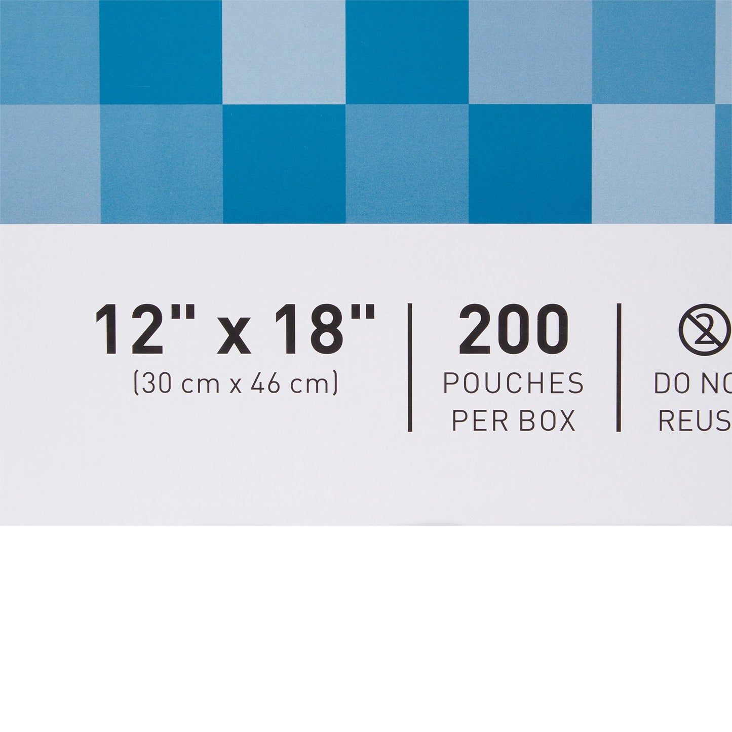 POUCH, SELF SEAL ECON 12X18 ( 200/BX 5BX/CS)