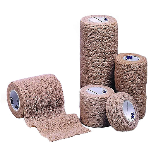 BANDAGE, COBAN ELAS TAN 3"X5YDS (24RL/CS) 3M