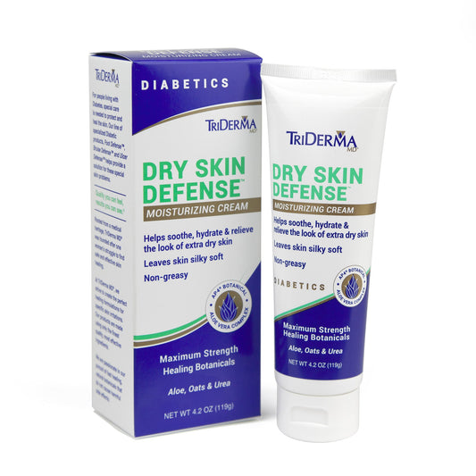 TriDerma® MD Diabetic Dry Skin Defense™ Moisturizer, 4.2-ounce tube
