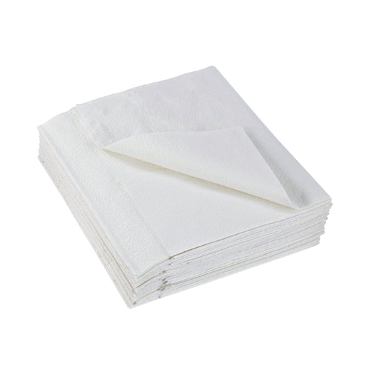 SHEET, DRAPE 2PLY ECON WHT 40X48 (100/CS)