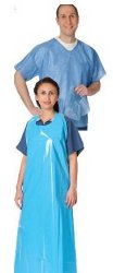SCRUB TOP V-NECK DISP LG