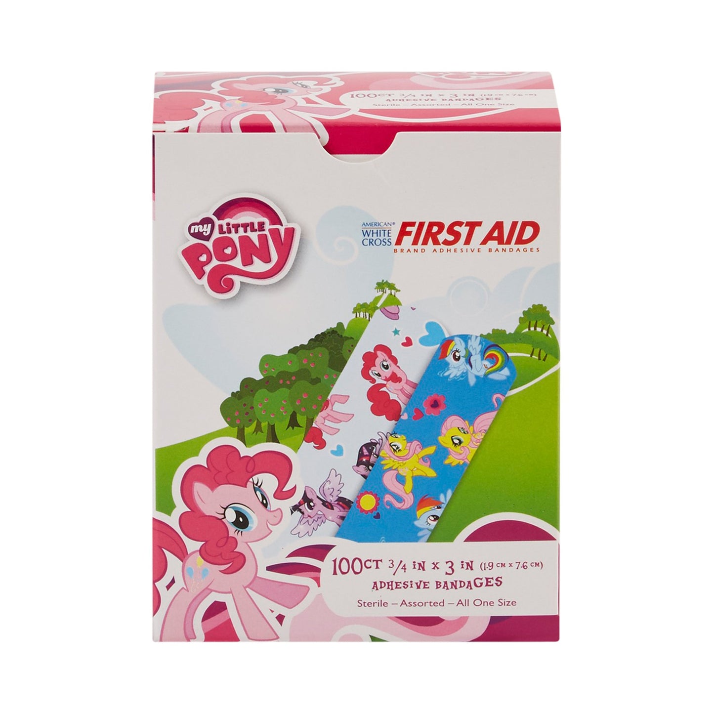 BANDAGE, ADHSV MY LITTLE PONY 3/4X3" (100/BX 12BX/CS)