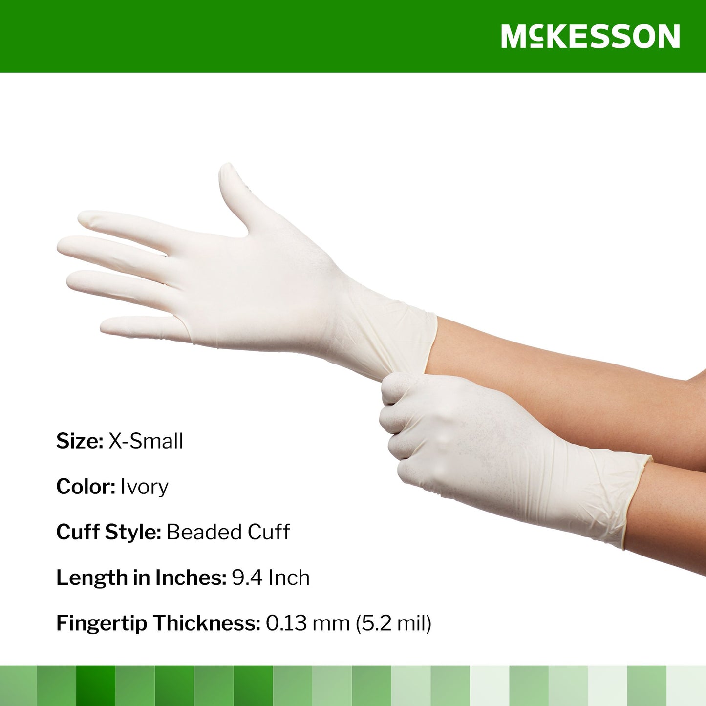 GLOVE, EXAM LTX XS N/S (100/BX10BX/CS)