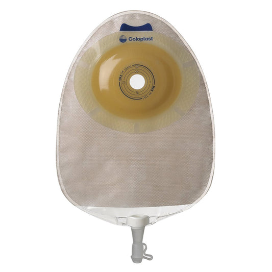 SenSura® Xpro Convex Light 1-Piece Opaque Urostomy Pouch, 22 mm Stomas