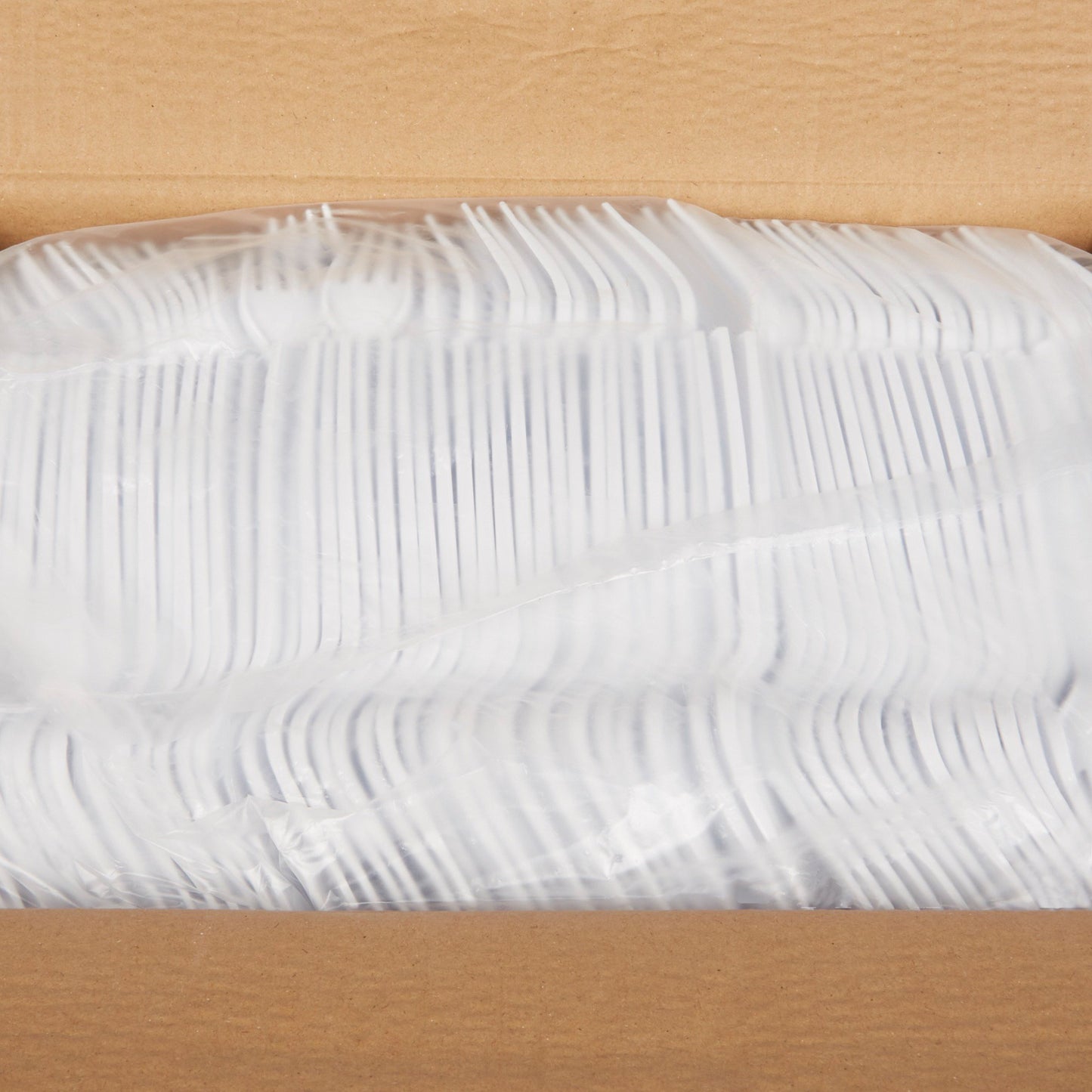 FORK, PLASTIC HVY WGHT WHT (1000/CS)