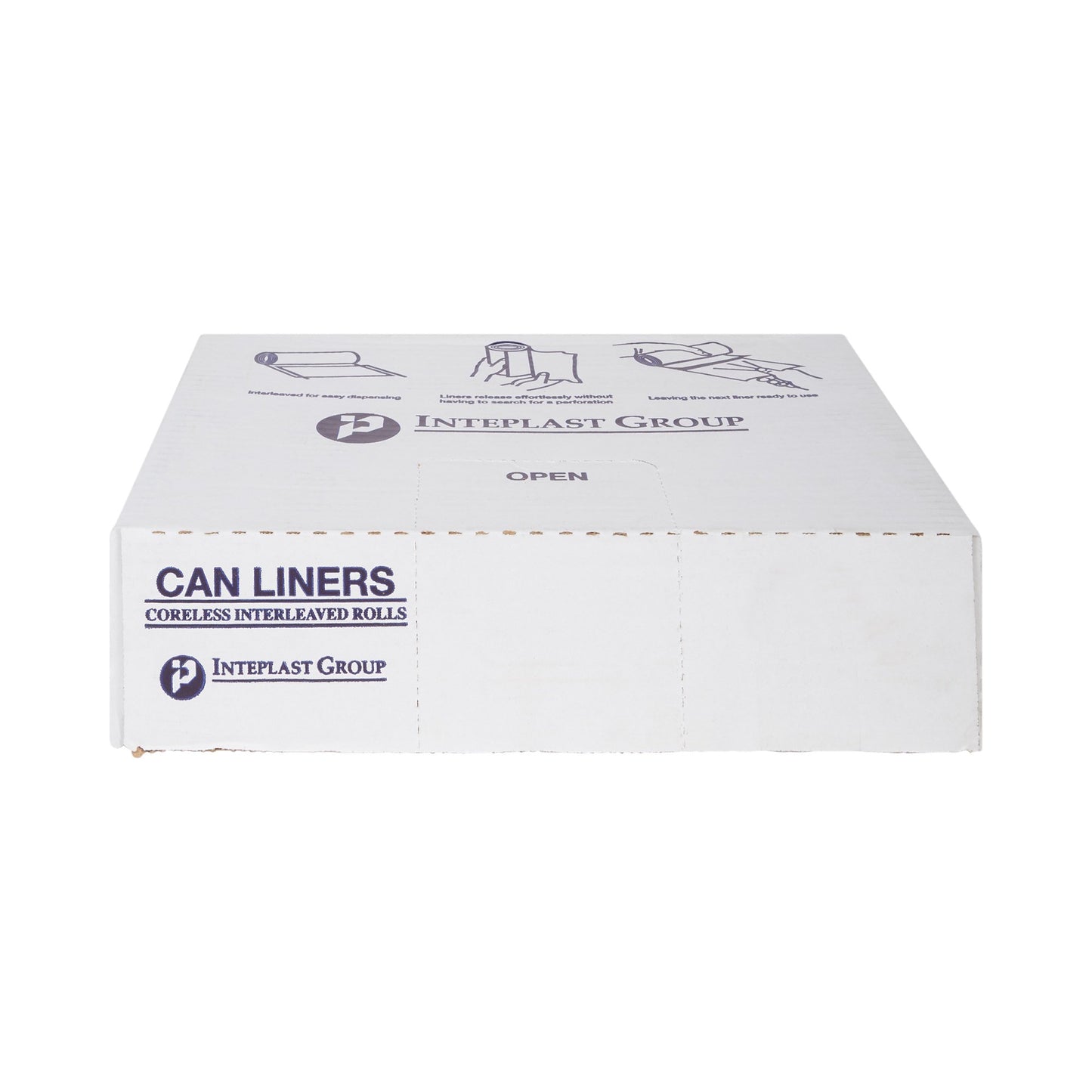 LINER, CAN GRY 1.10MIL 38"X58"60GL (100/CS)