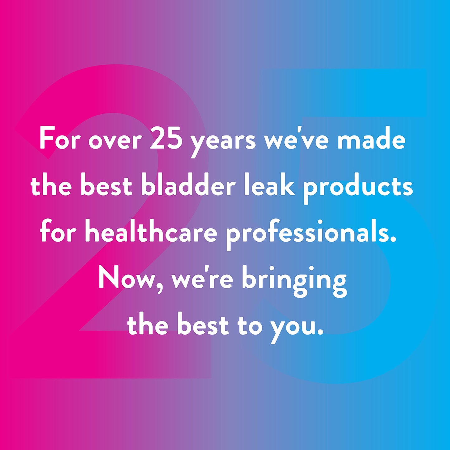 PAD, BLADDER CNTRL MODERATE (20/BG 9BG/CS)