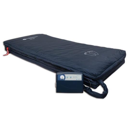 Meridian Satin Air APM System Low Air Loss with 5" Air Mattress & 3" Foam Base