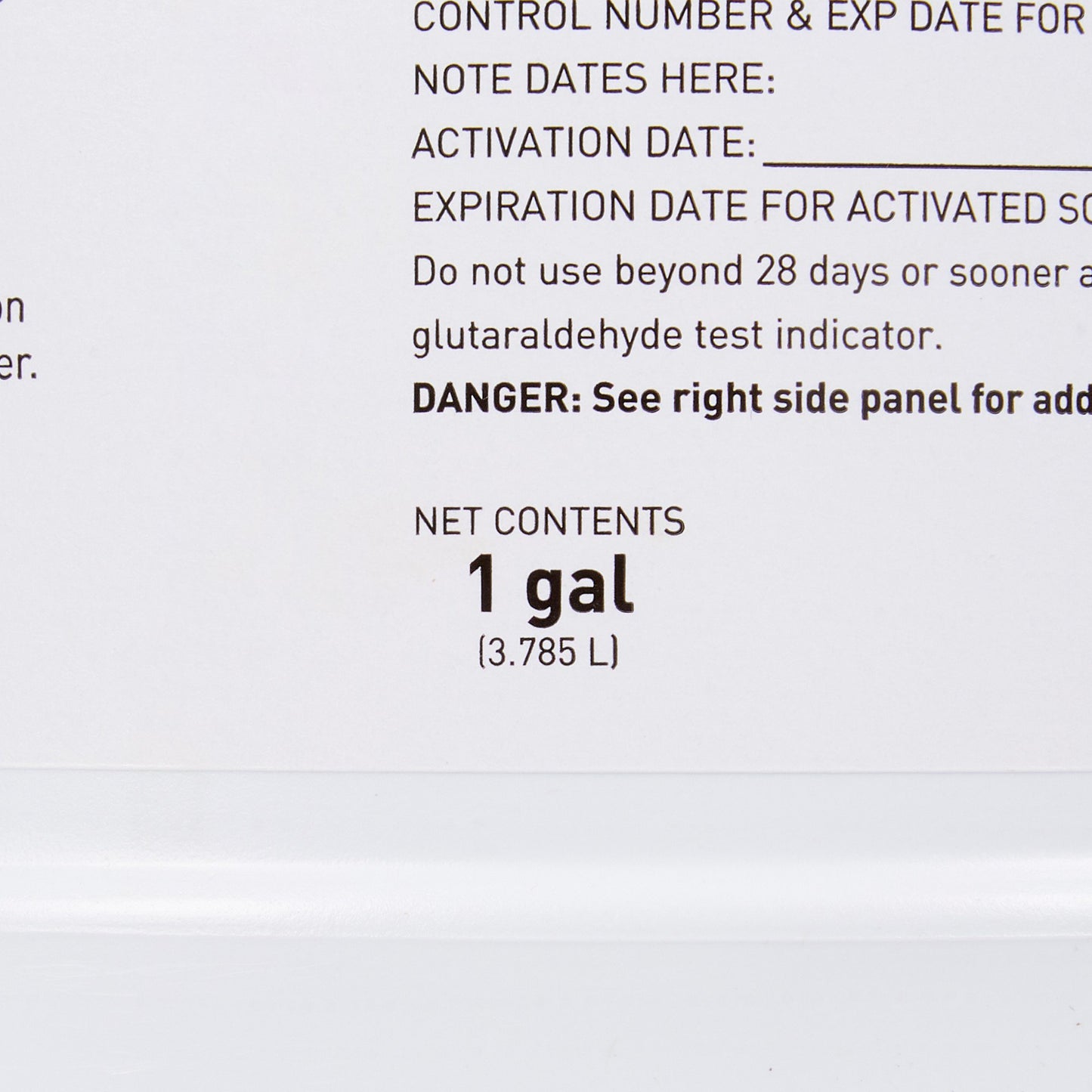 McKesson Glutaraldehyde High Level Disinfectant, 1-gallon Jug
