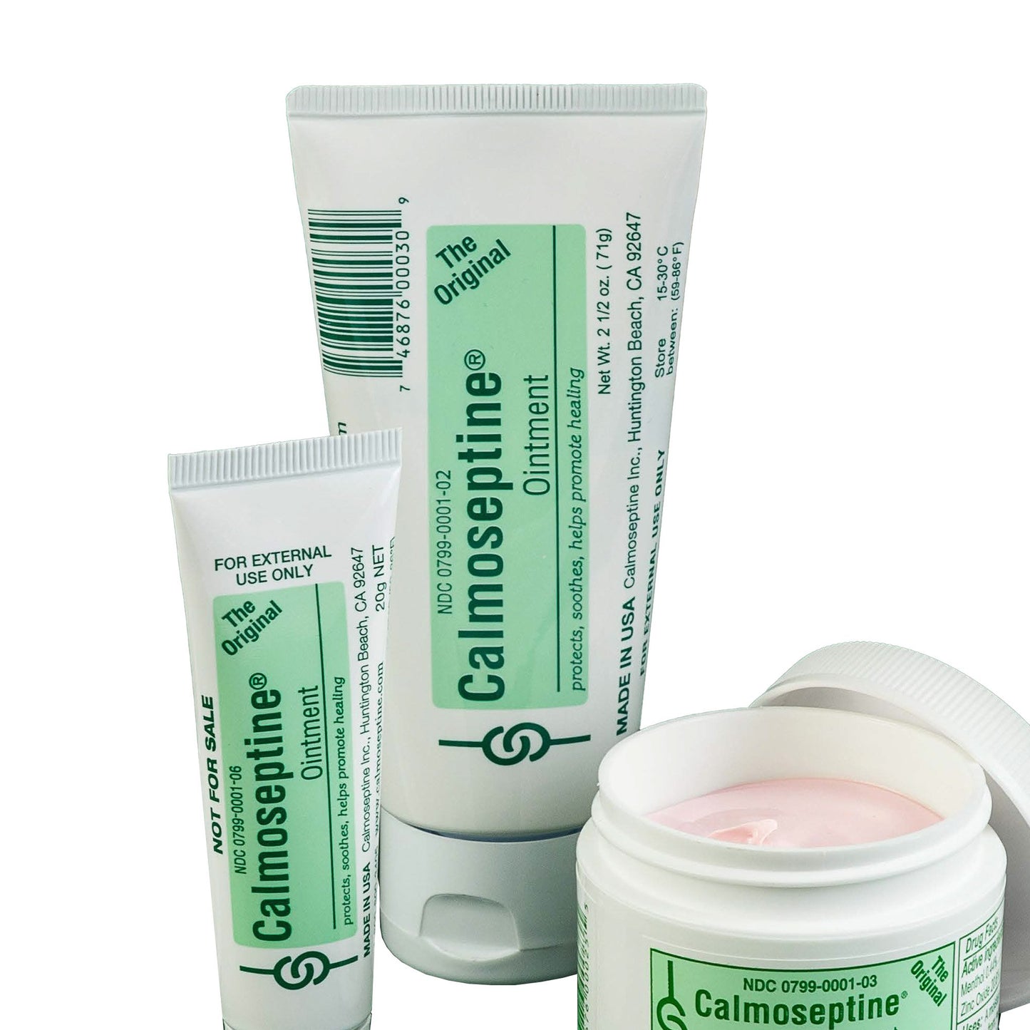 Calmoseptine® Ointment, 2.5-ounce tube