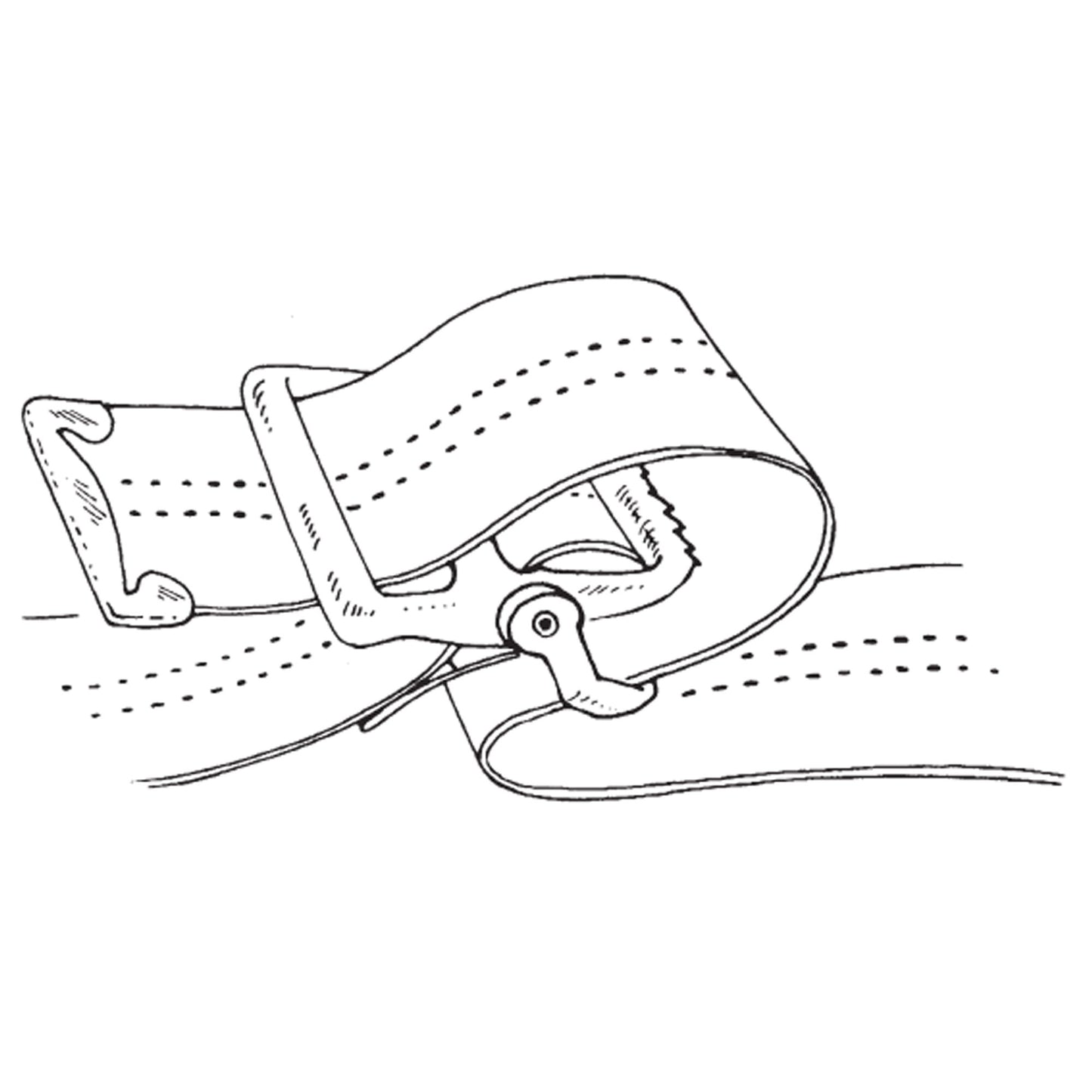 BELT, GAIT W/SLIDE LOCK BUCKLE5090