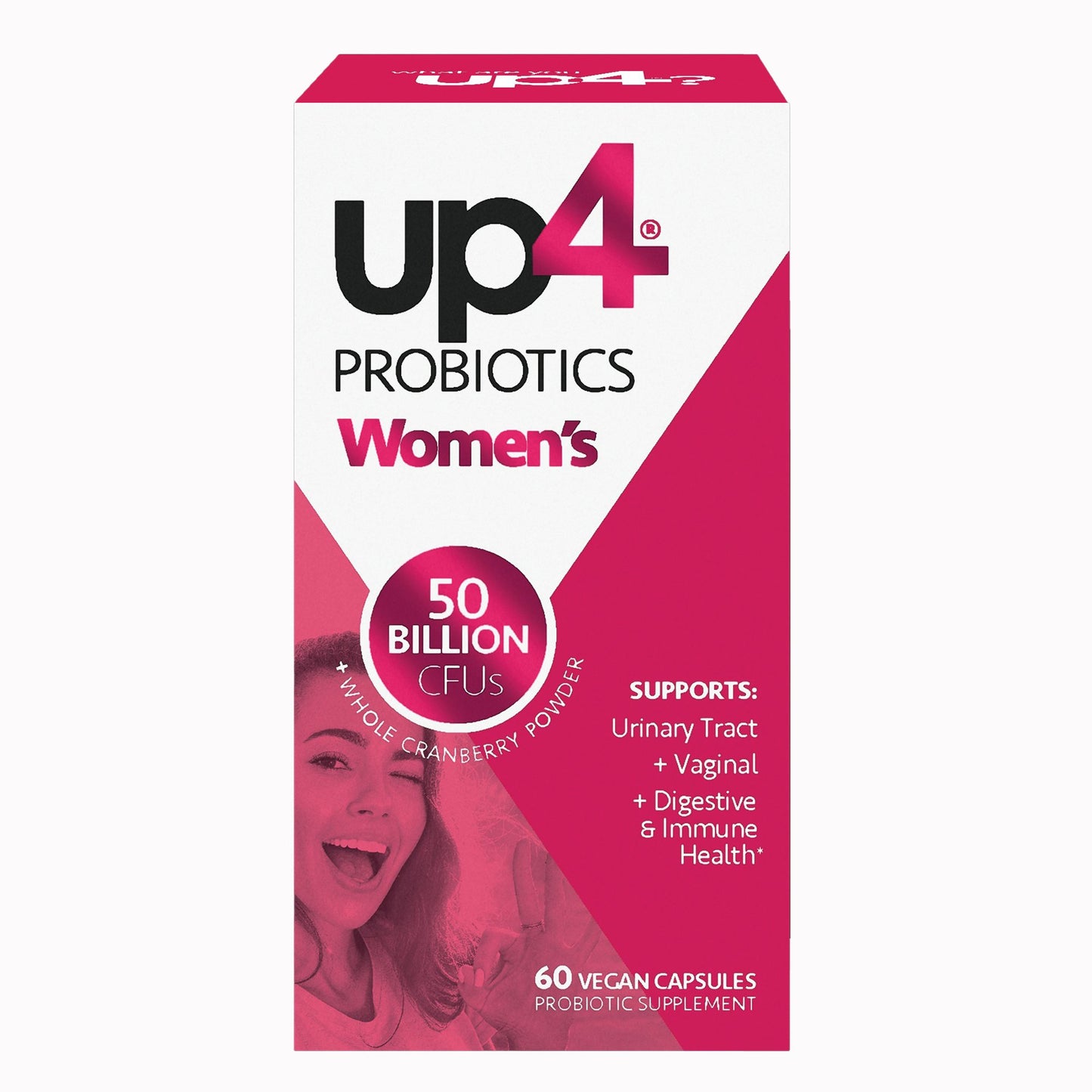 SUPPLEMENT, CAP UP4 WMN PROBIOTIC (60/BX 24BX/CS)