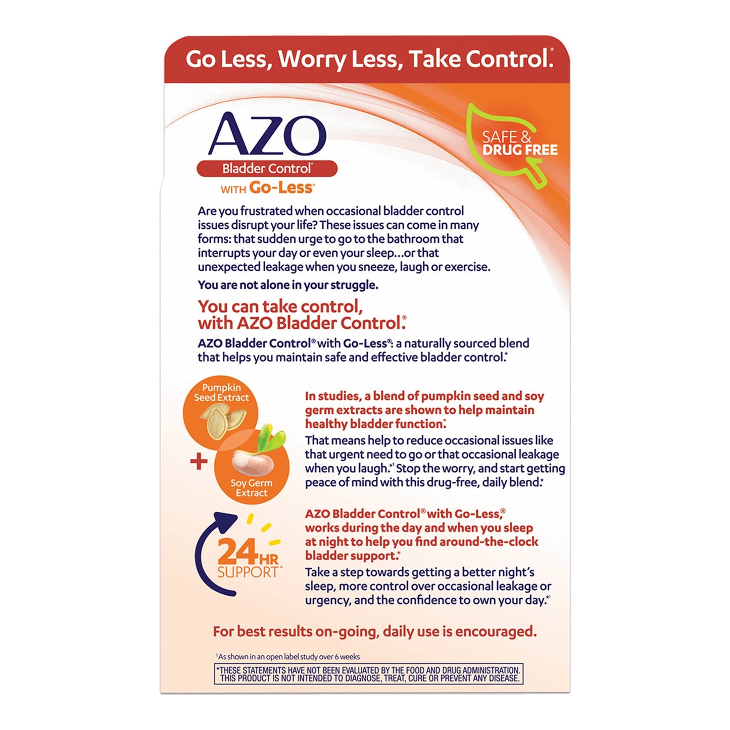AZO BLADDER CONTROL, CAP (54/BX)