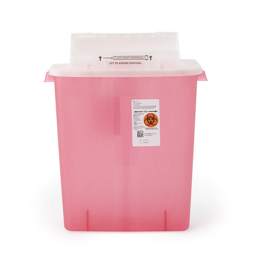 SharpStar™ In-Room™ Multi-purpose Sharps Container, 3 Gallon, 16½ x 13¾ x 6 Inch