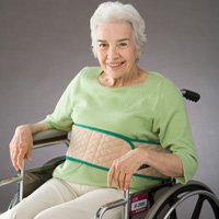 Posey® Beige Wrap Around Safety Belt, 840Inch Length