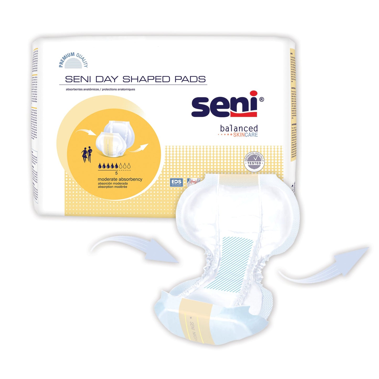 PAD, SENI SHAPED DAY (10/PK 6PK/CS)