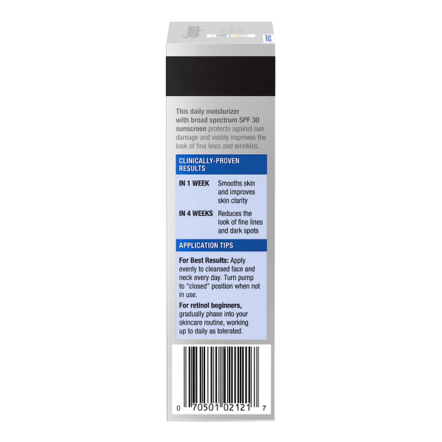NEUTROGENA, CRM RAPID WRINKLE MOISTURIZER SPF30 1OZ