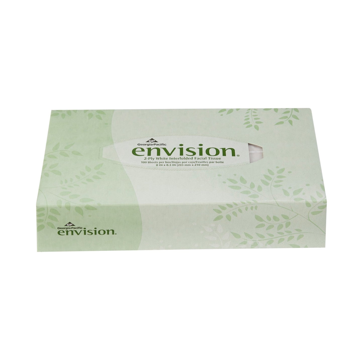 TISSUE, FACIAL ECON 2PLY WHT (30BX/CS)