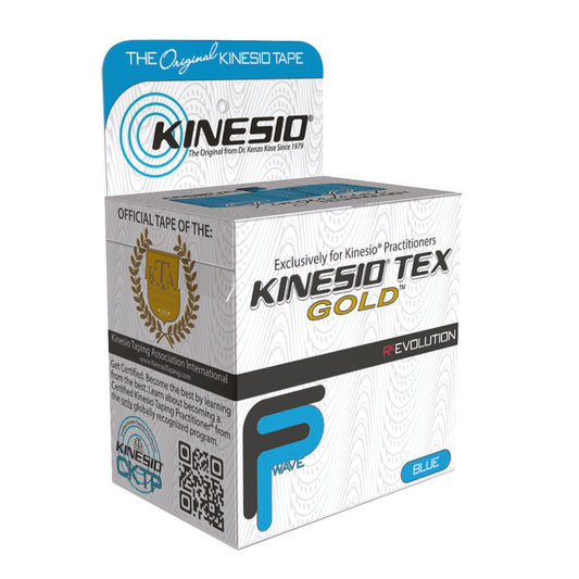 Kinesio® Tex Gold™ FP Kinesiology Tape, 2 Inch x 5-1/2 Yard, Blue