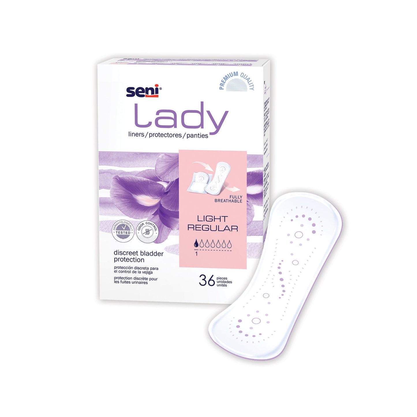 LINER, SENI LADY LT REG (36/PK6PK/CS)