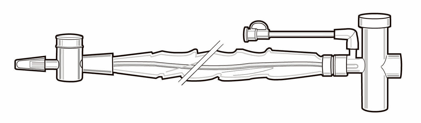 Ballard® Closed Suction Catheter, Tracheostomy Type, 21.3 Inch Length