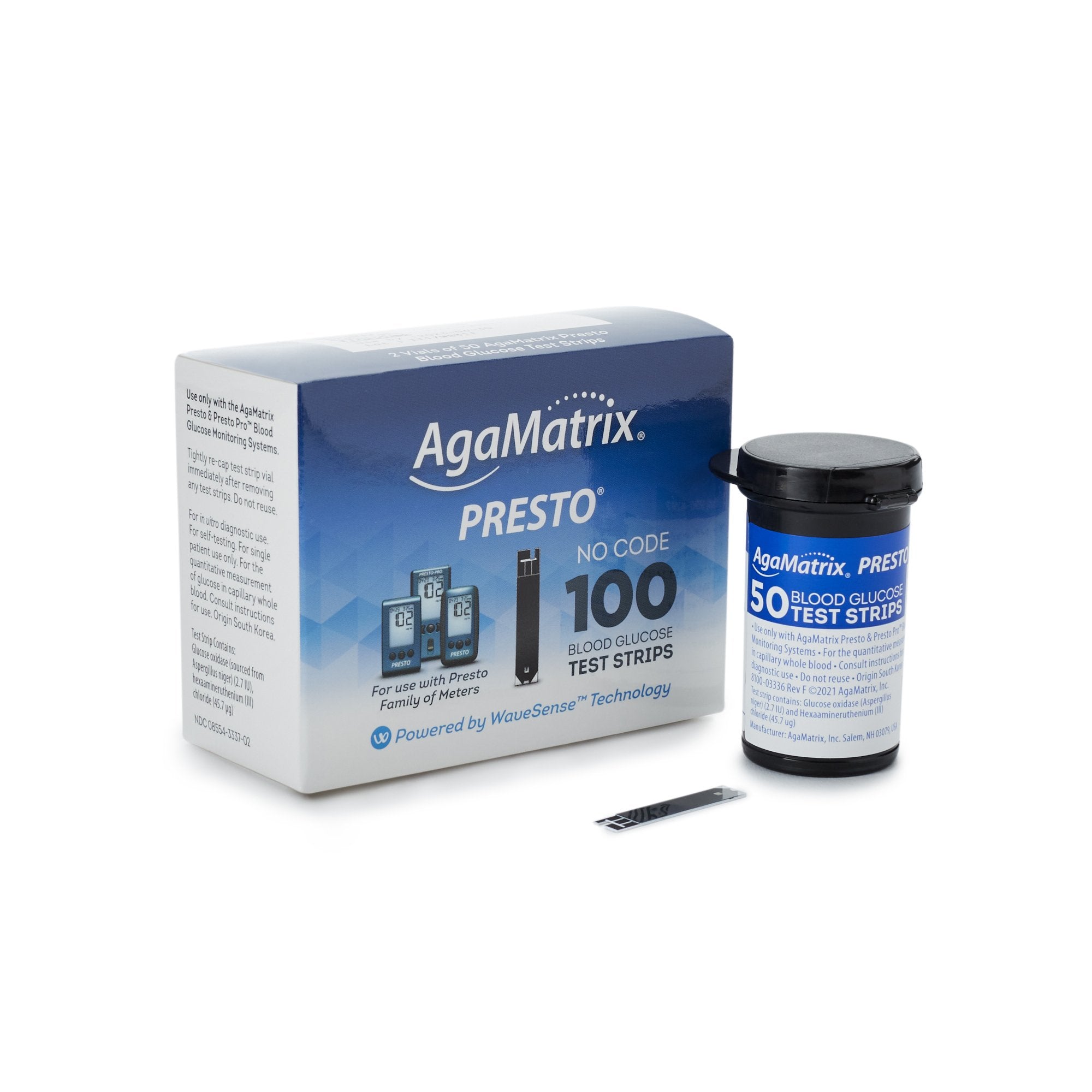 Wavesense® Presto® Blood Glucose Test Strips – Family Care DME