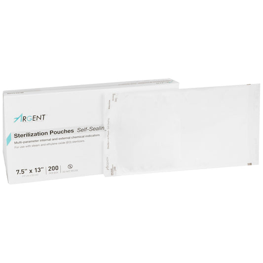 McKesson Argent® Sure-Check® Sterilization Pouch, 7.5 x 13 Inch