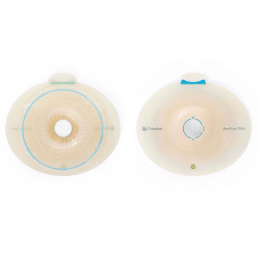 SenSura® Mio Flex Convex Light Ostomy Barrier, 28 mm Stoma Opening, Red Match