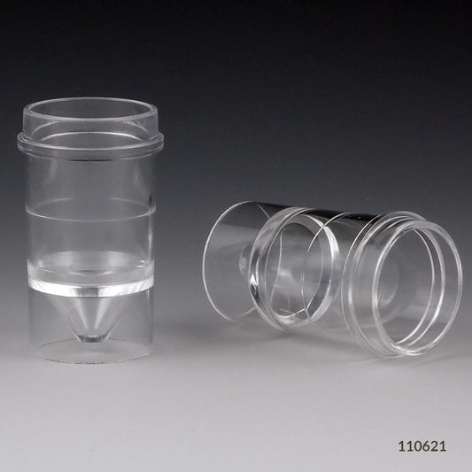 McKesson Sample Cup without Cap, 2 mL, Clear, 16 x 24 mm