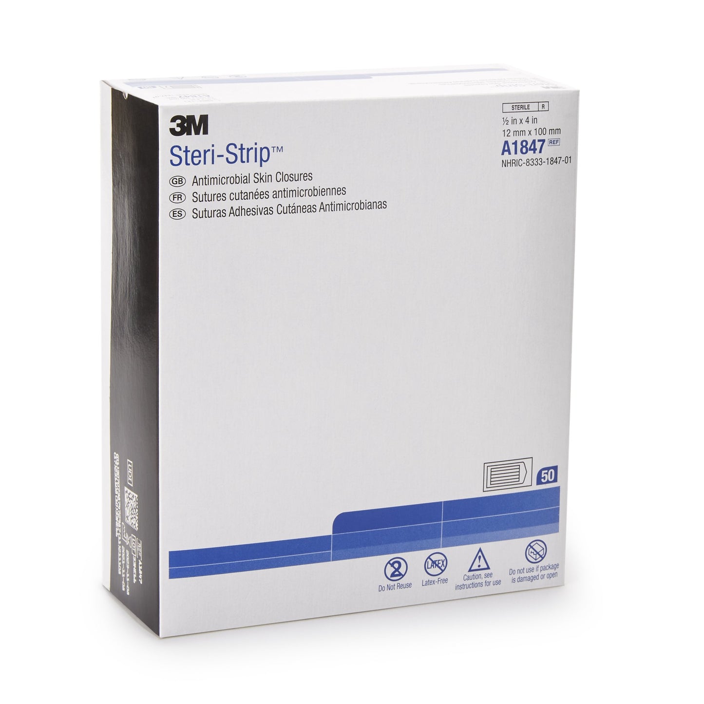 CLOSURE, STRI-STP IOD 1/2"X4" 6S (50PK/BX EA=PK)