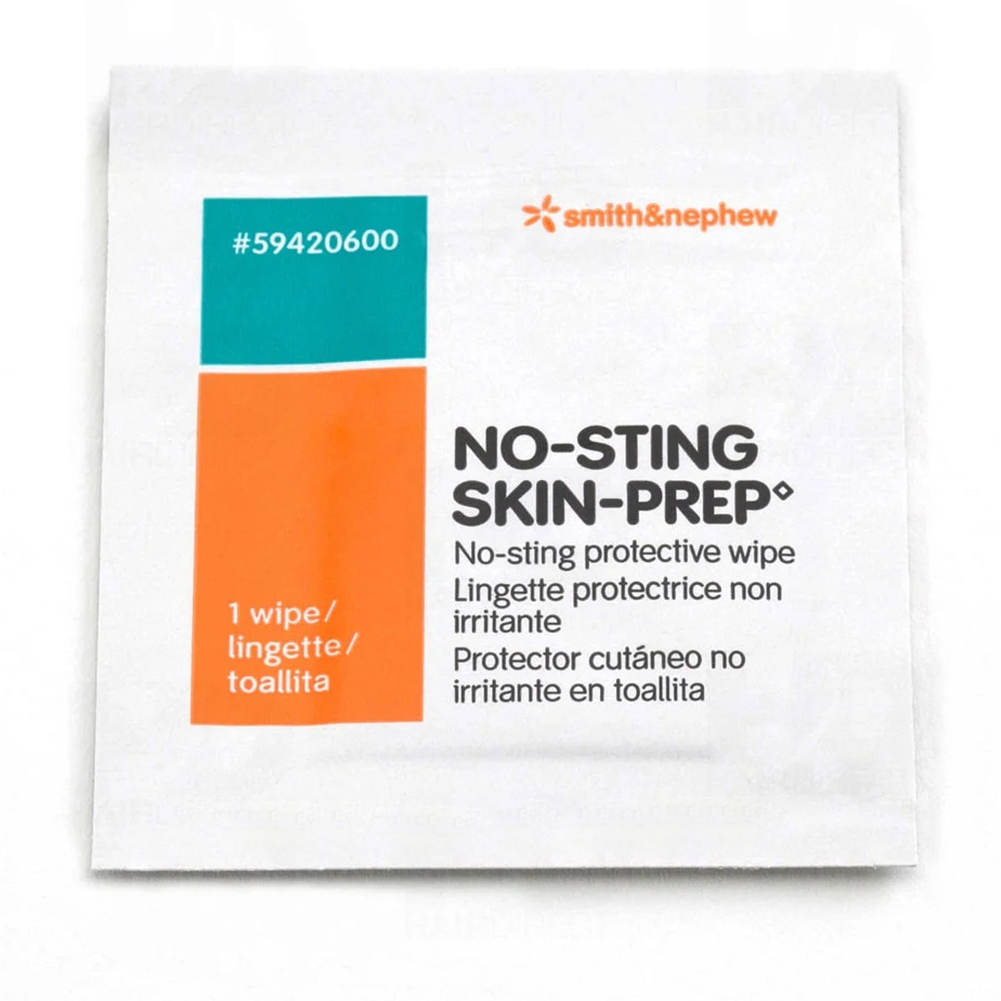 WIPE, SKIN PREP NO-STING (50/BX 20BX/CS)