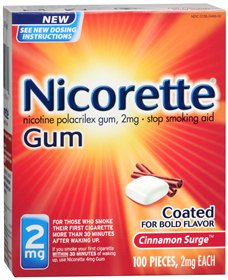 Nicorette® Stop Smoking Aid, 2 mg Strength