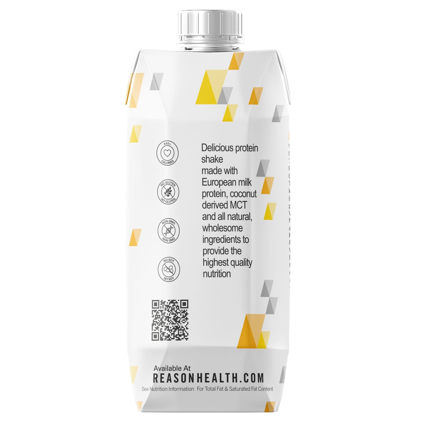 Oral Supplement Reason™ Strawberry Flavor Liquid 11 oz. Reclosable Carton