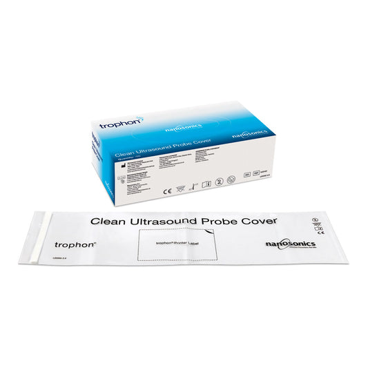Ultrasound Probe Cover trophon® Plastic Medically Clean Folded