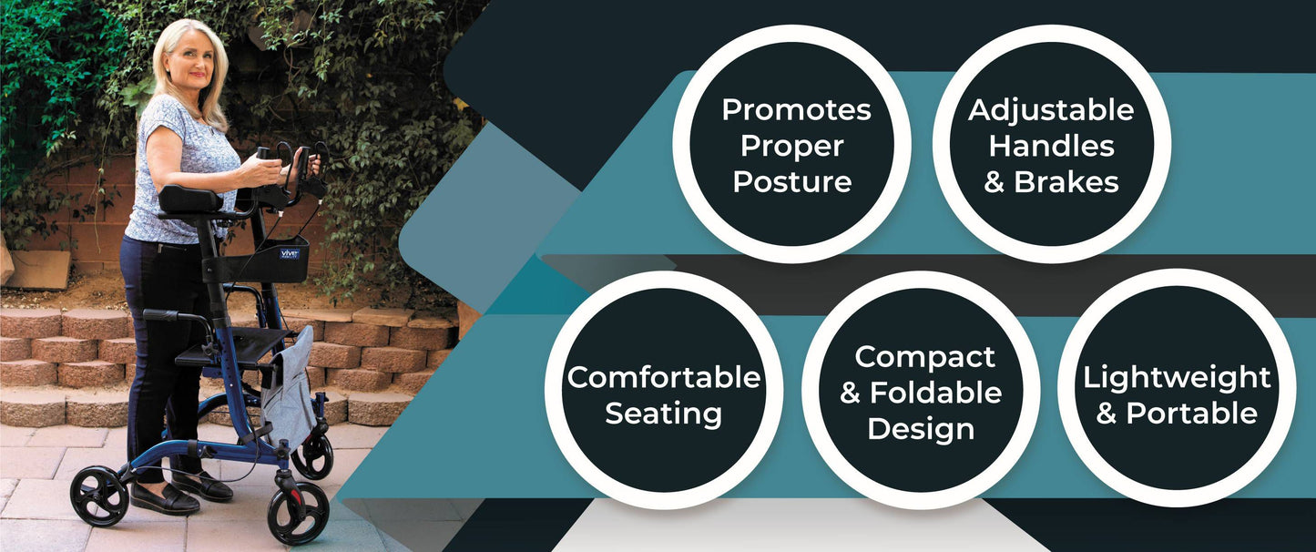 VIVE Upright Walker (2 Pack)