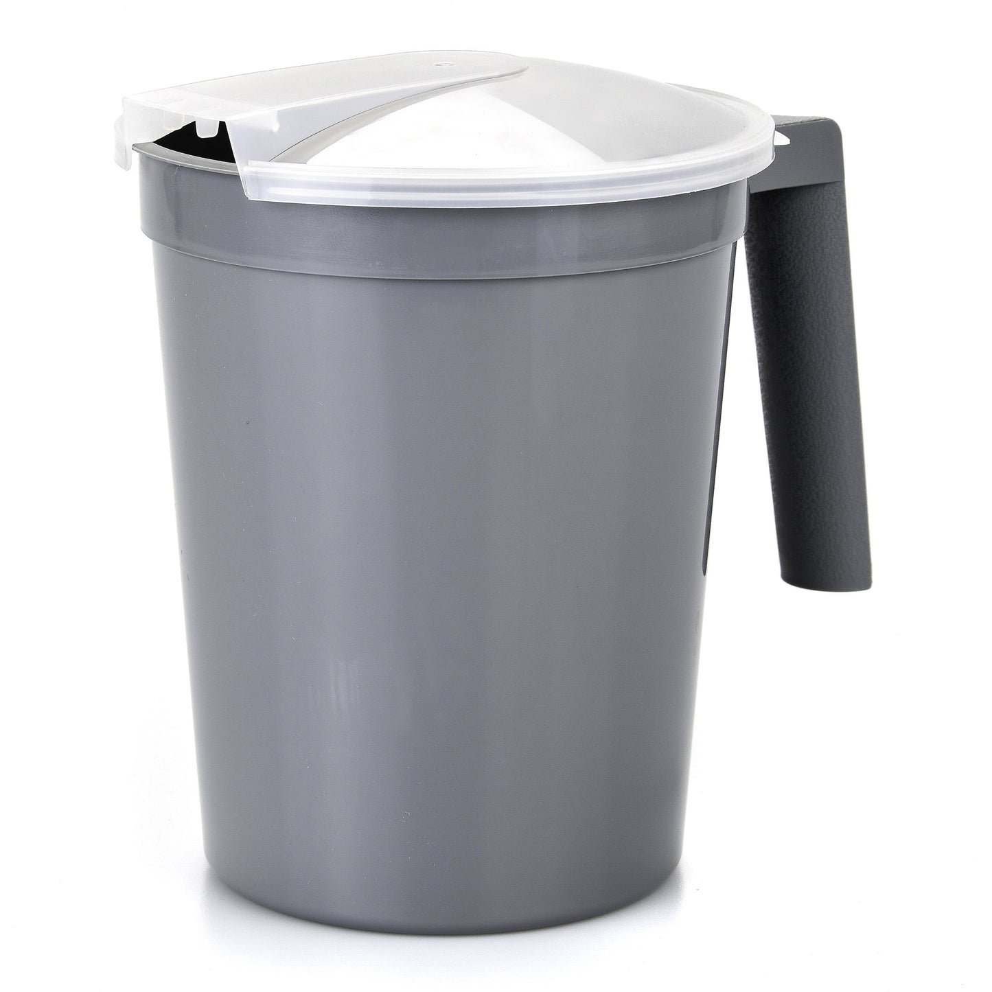 PITCHER, BEDSIDE W/LID GRAPHITE 32OZ (100/CS)