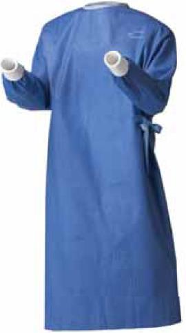 RoyalSilk™ Nonreinforced Surgical Gown, Large