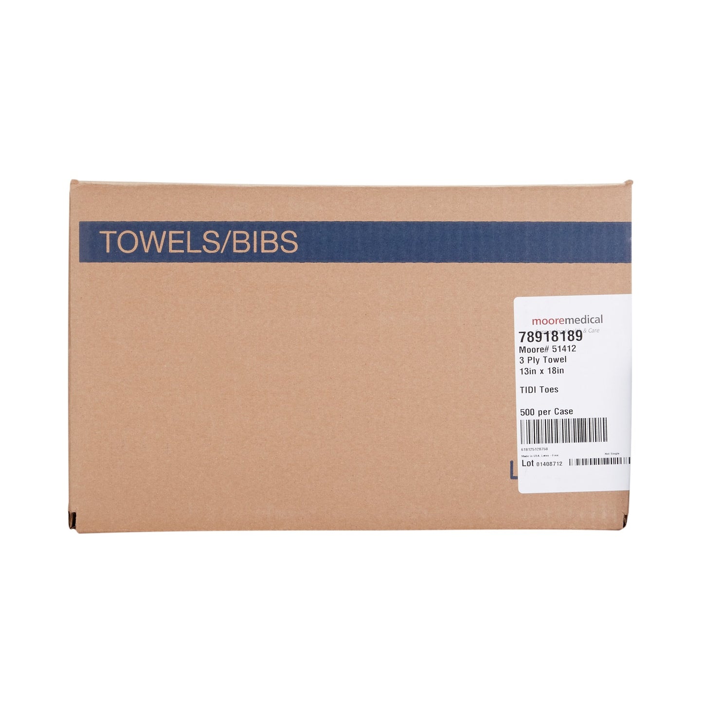 TOWEL, PODIATRY 3PLY 500S