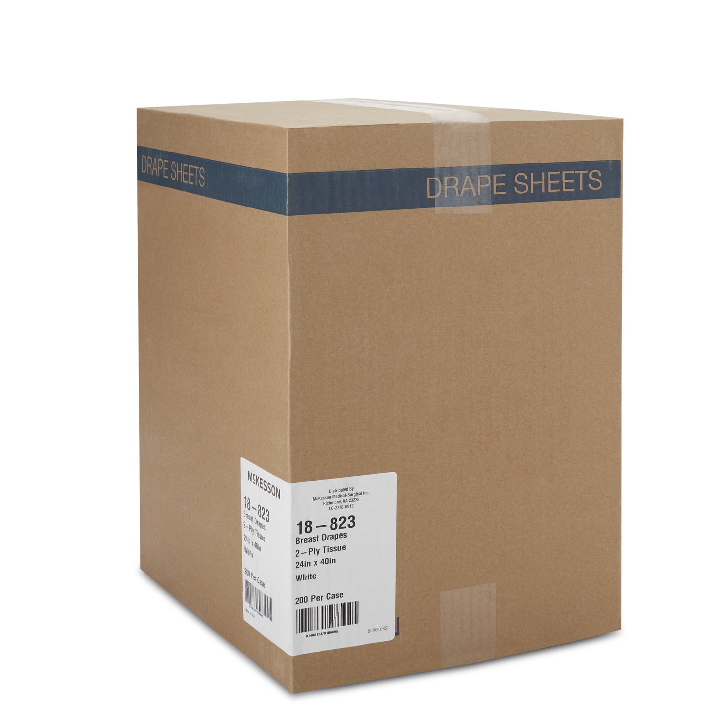 SHEET, DRAPE BREAST 2PLY WHT 24X40 (200/CS)